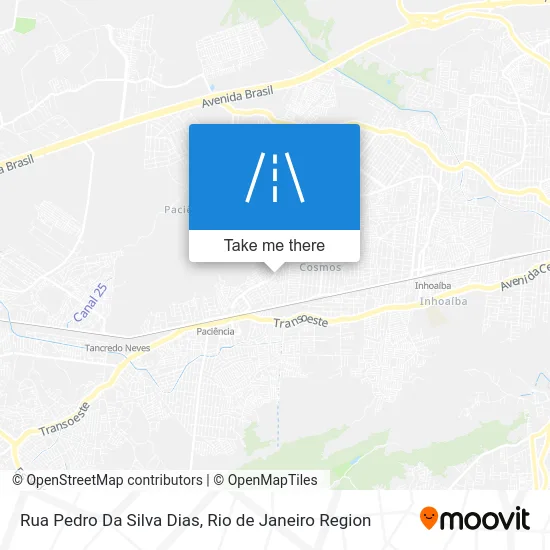 Rua Pedro Da Silva Dias map