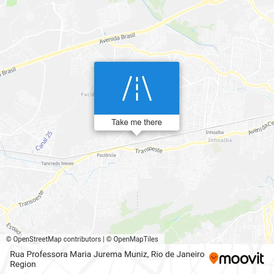 Rua Professora Maria Jurema Muniz map