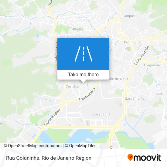 Rua Goianinha map