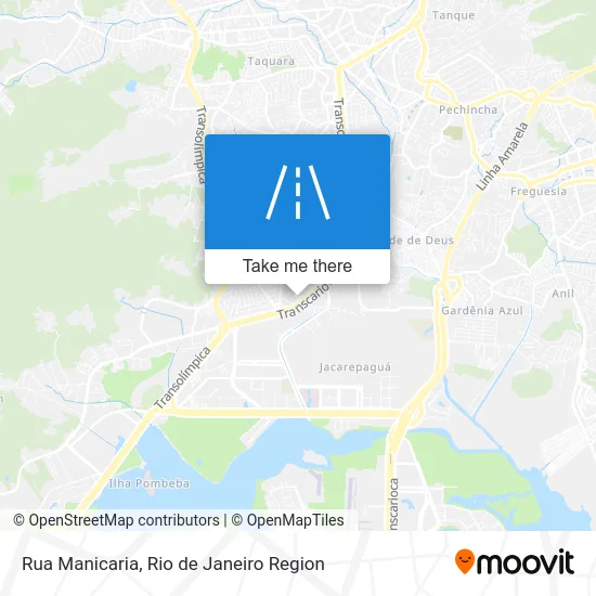 Rua Manicaria map