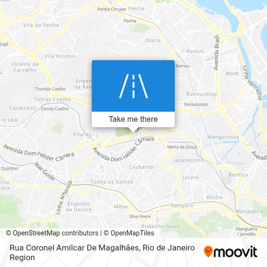 Rua Coronel Amílcar De Magalhães map