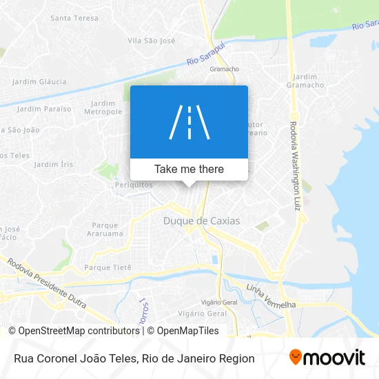 Rua Coronel João Teles map