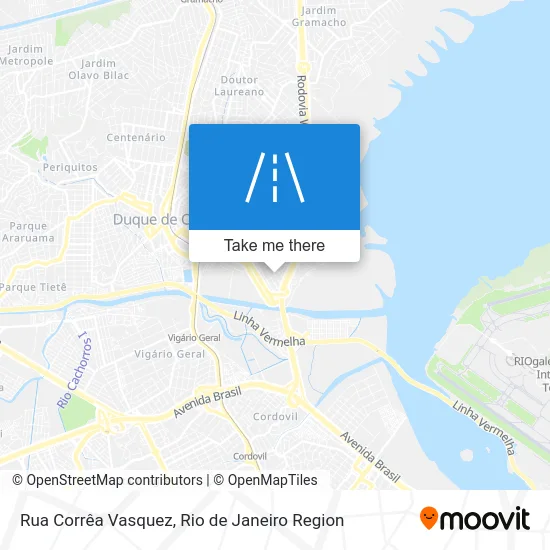 Rua Corrêa Vasquez map