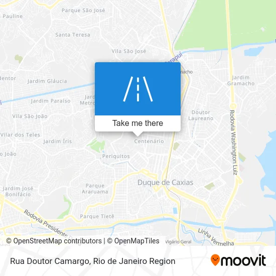 Rua Doutor Camargo map