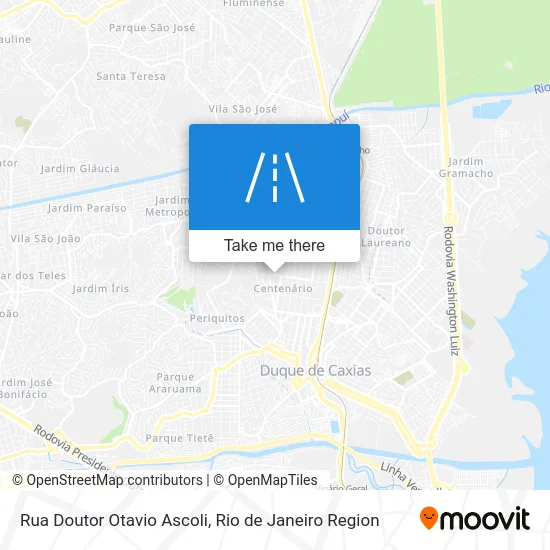 Rua Doutor Otavio Ascoli map
