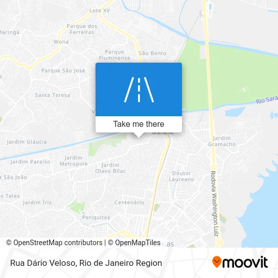 Rua Dário Veloso map
