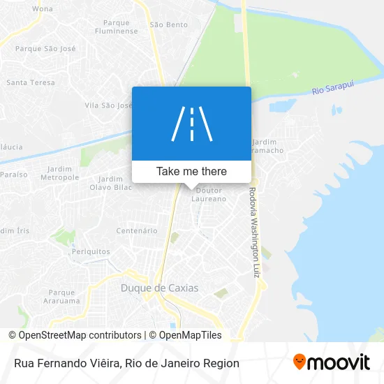 Rua Fernando Viêira map