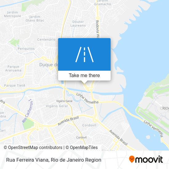Rua Ferreira Viana map