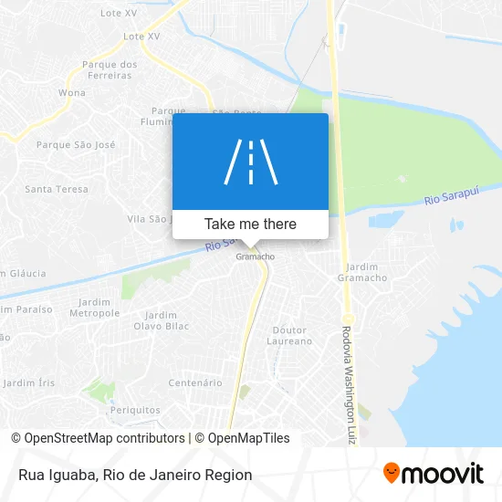 Rua Iguaba map