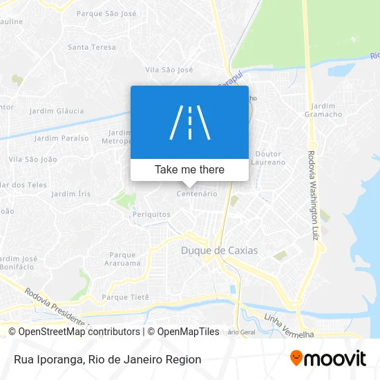 Rua Iporanga map
