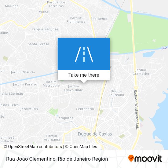 Rua João Clementino map