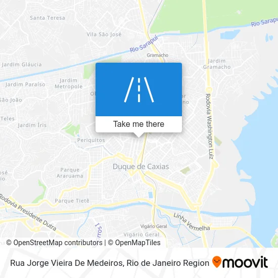 Rua Jorge Vieira De Medeiros map