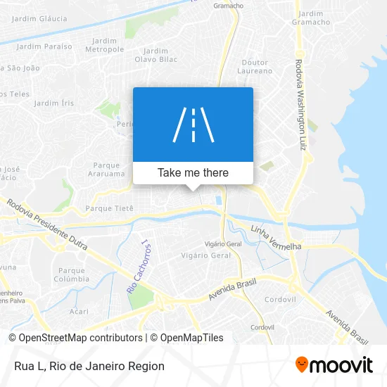 Rua L map