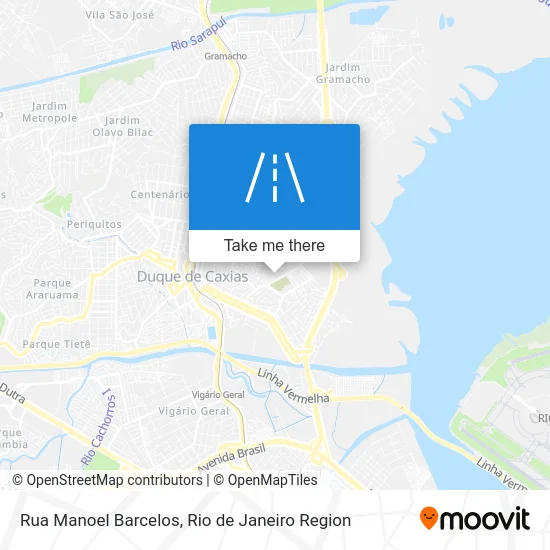 Rua Manoel Barcelos map