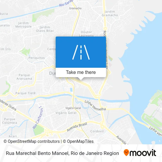 Rua Marechal Bento Manoel map