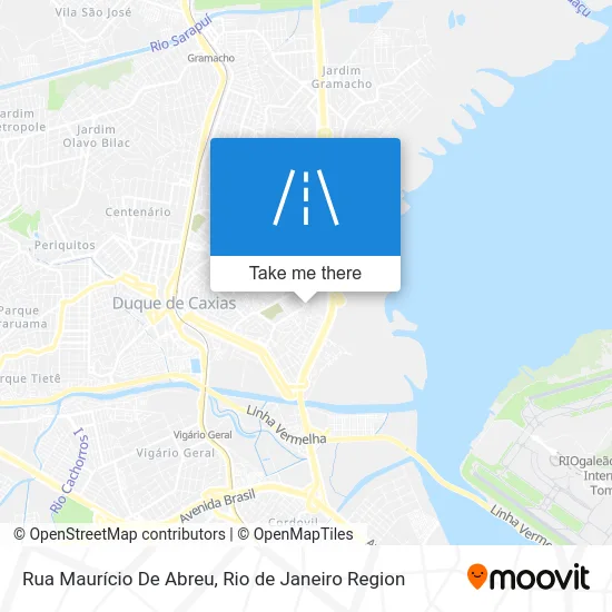 Rua Maurício De Abreu map