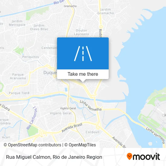 Rua Miguel Calmon map