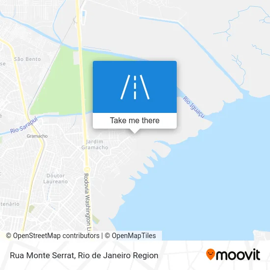 Rua Monte Serrat map