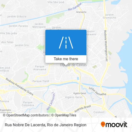 Rua Nobre De Lacerda map