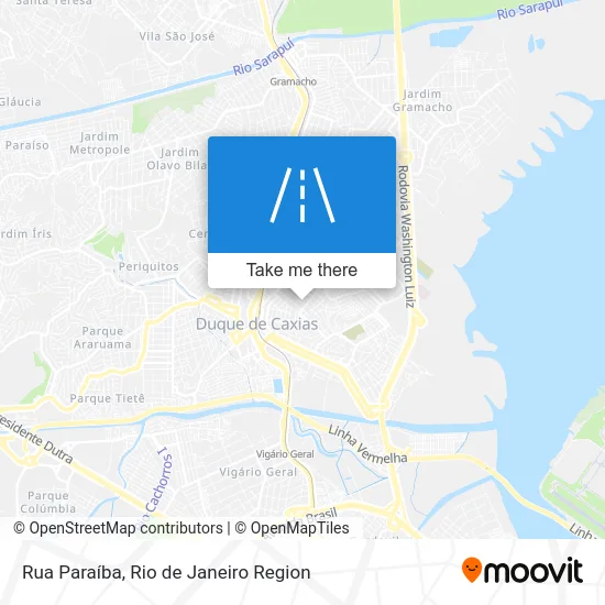 Rua Paraíba map