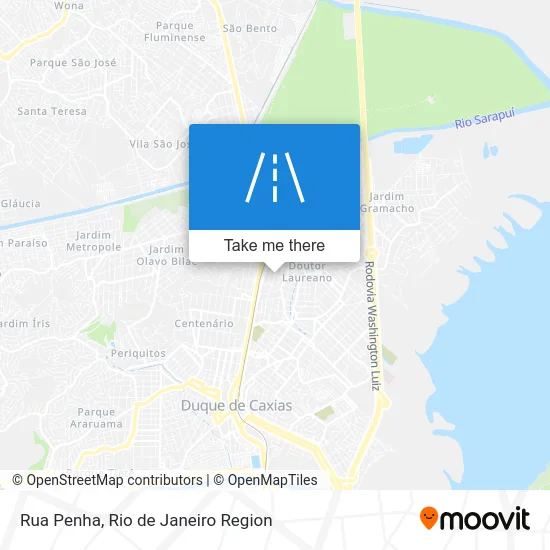 Rua Penha map
