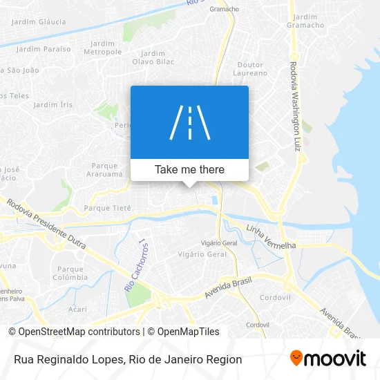 Rua Reginaldo Lopes map