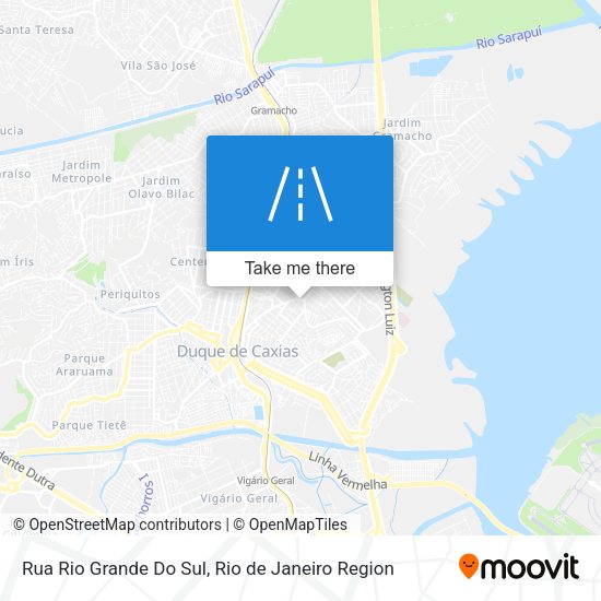Rua Rio Grande Do Sul map