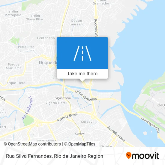 Rua Silva Fernandes map