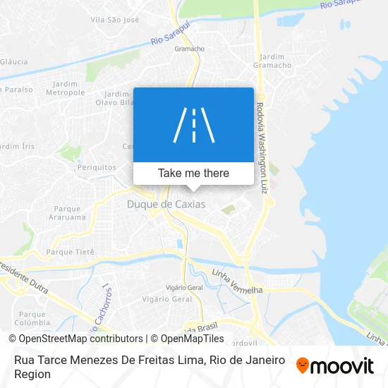 Rua Tarce Menezes De Freitas Lima map