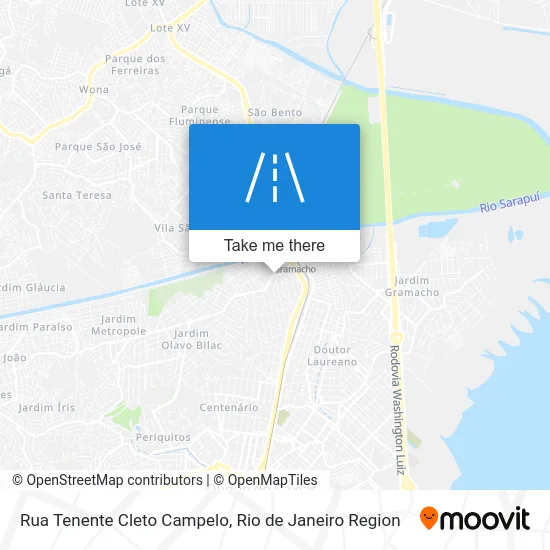 Rua Tenente Cleto Campelo map