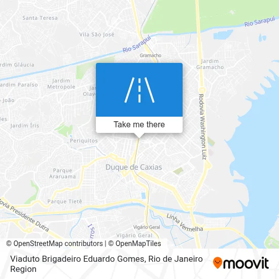 Viaduto Brigadeiro Eduardo Gomes map