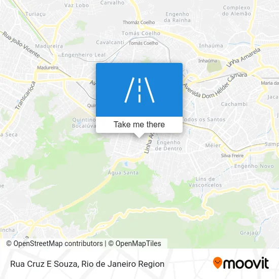 Rua Cruz E Souza map