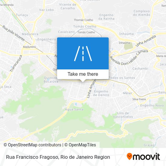 Rua Francisco Fragoso map