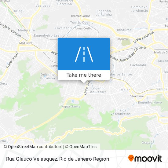 Rua Glauco Velasquez map