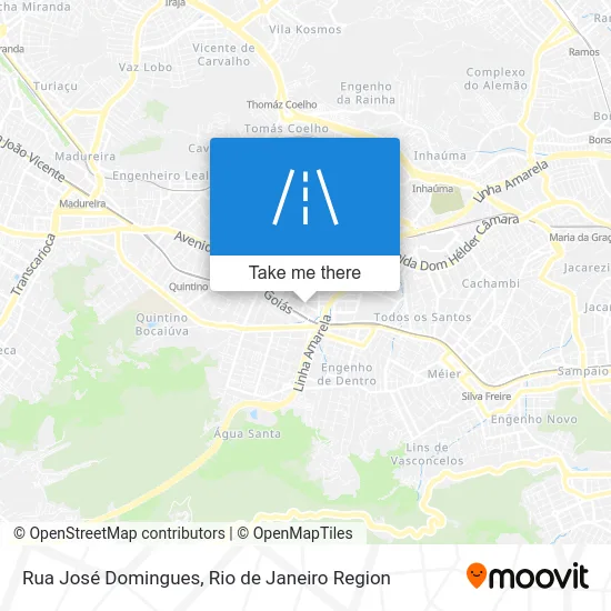 Rua José Domingues map