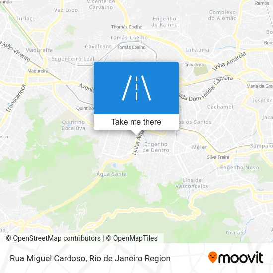 Rua Miguel Cardoso map