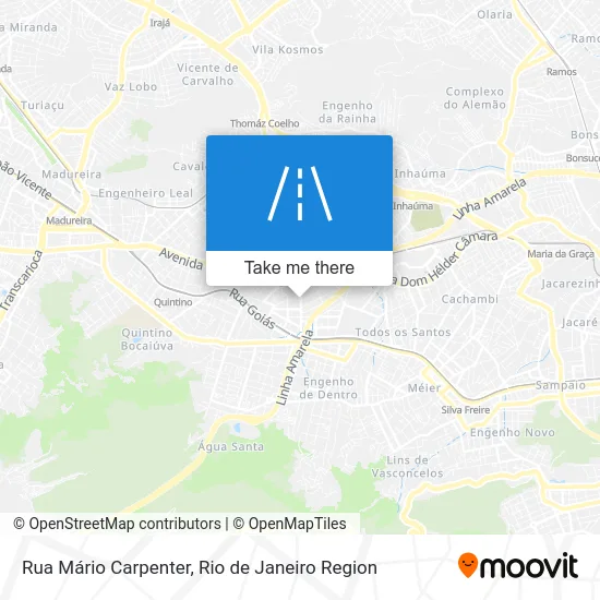 Rua Mário Carpenter map