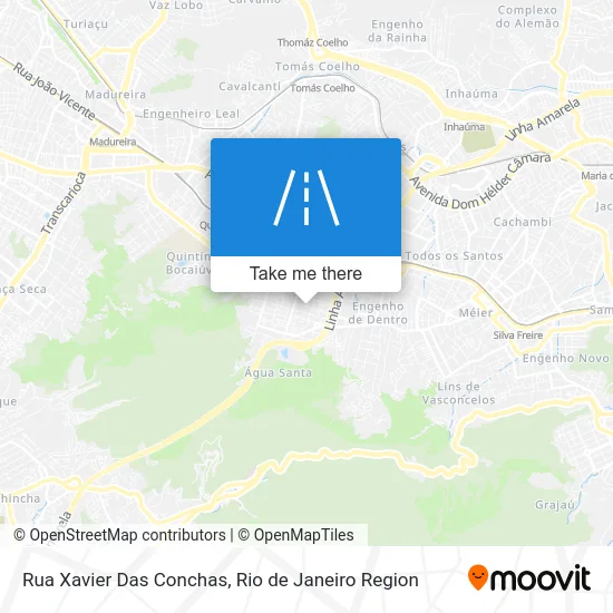 Rua Xavier Das Conchas map