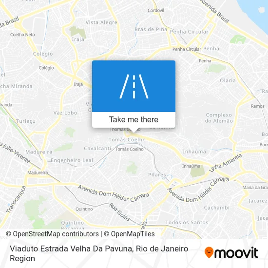 Viaduto Estrada Velha Da Pavuna map