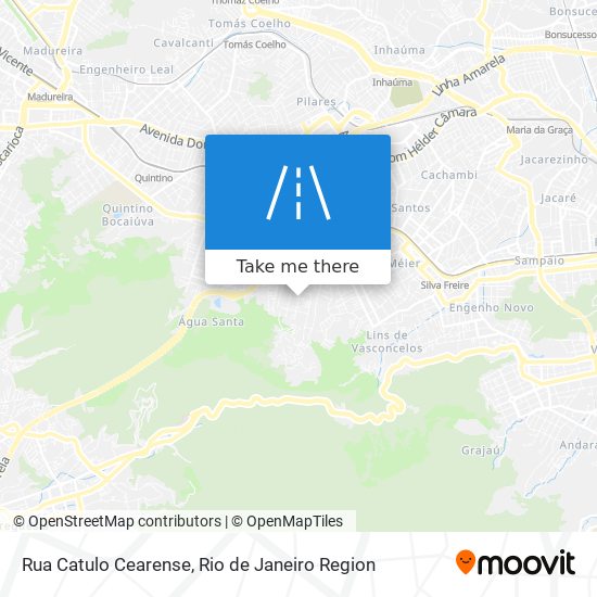 Rua Catulo Cearense map