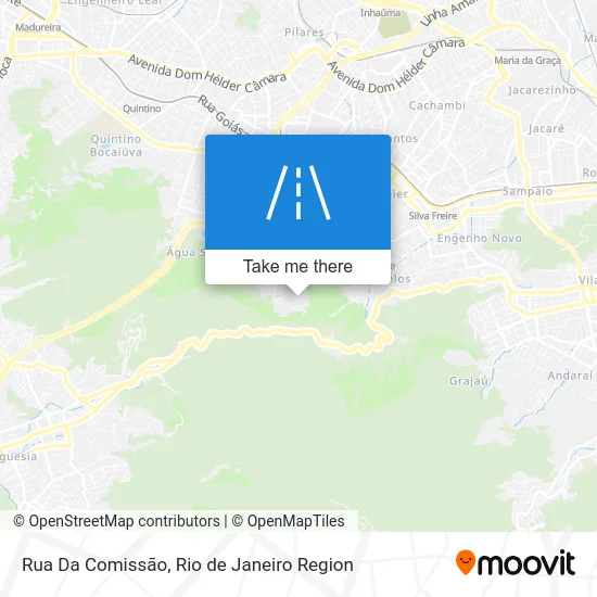 Rua Da Comissão map