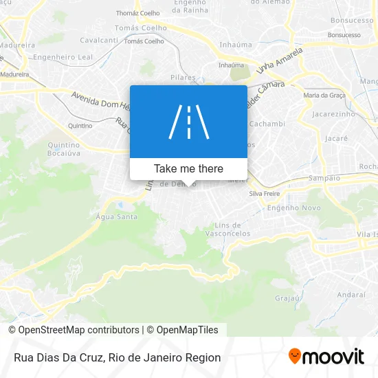Rua Dias Da Cruz map