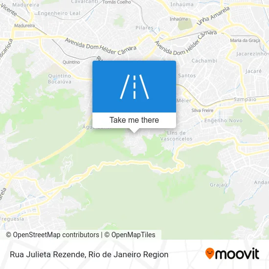 Rua Julieta Rezende map
