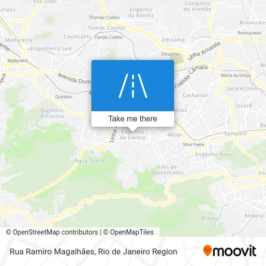 Rua Ramiro Magalhães map
