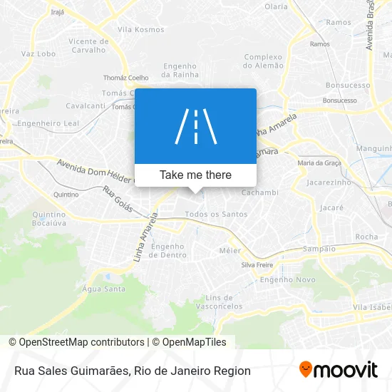Rua Sales Guimarães map