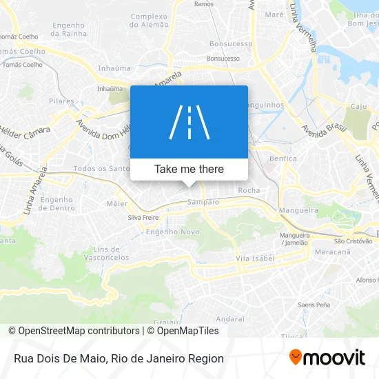 Rua Dois De Maio map