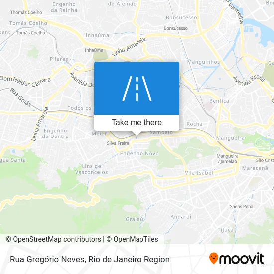 Rua Gregório Neves map