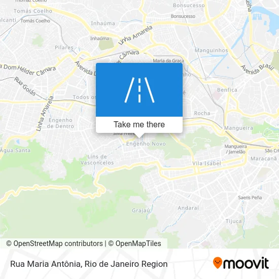 Rua Maria Antônia map
