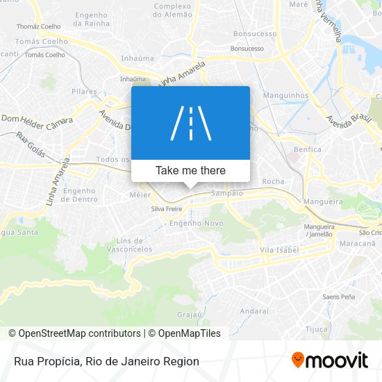 Rua Propícia map