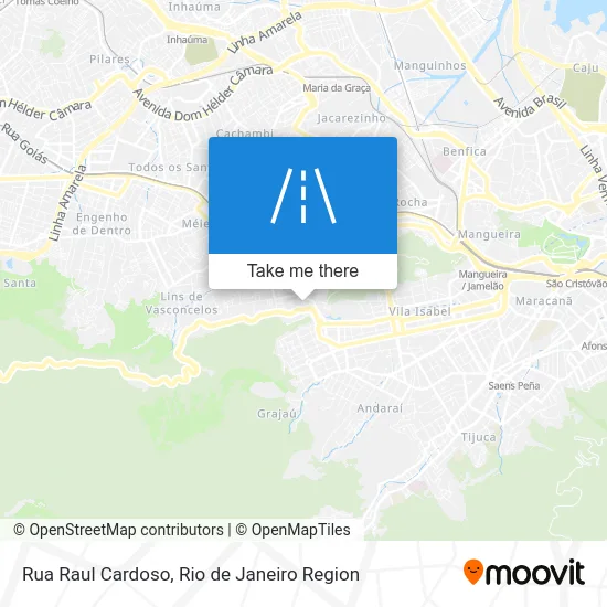 Rua Raul Cardoso map